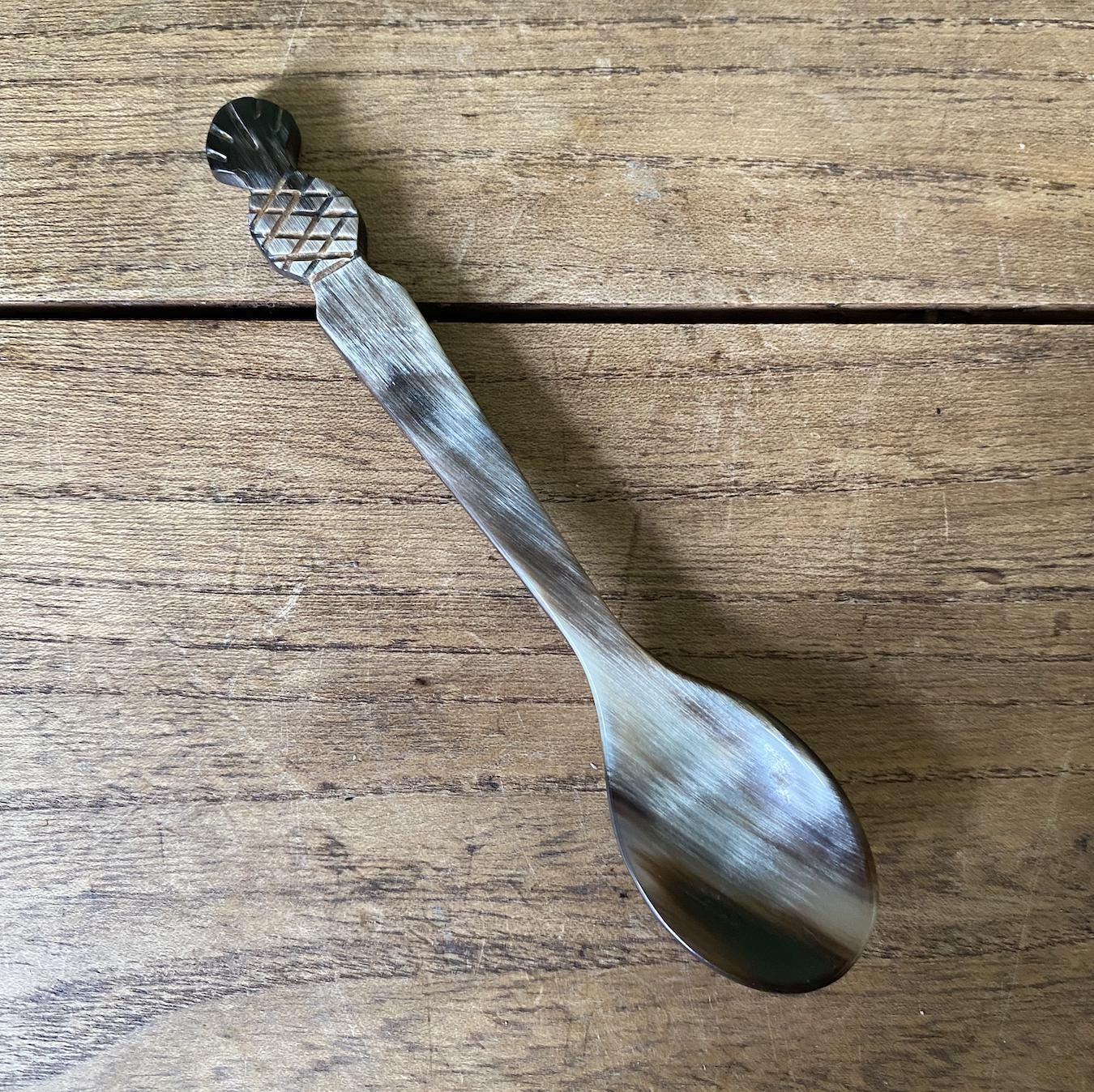 Resin Thistle Topped Spoon