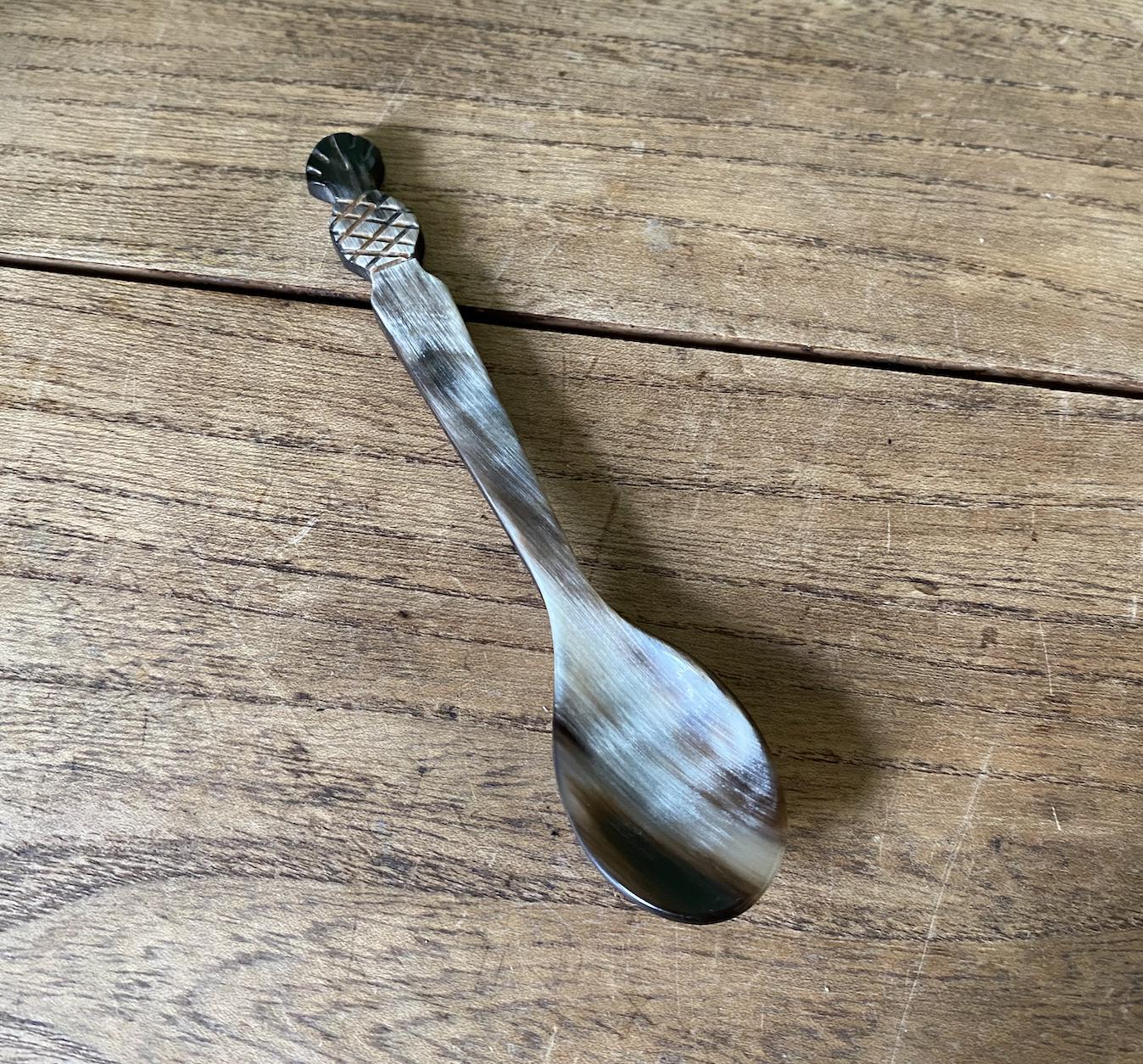 Resin Thistle Topped Spoon