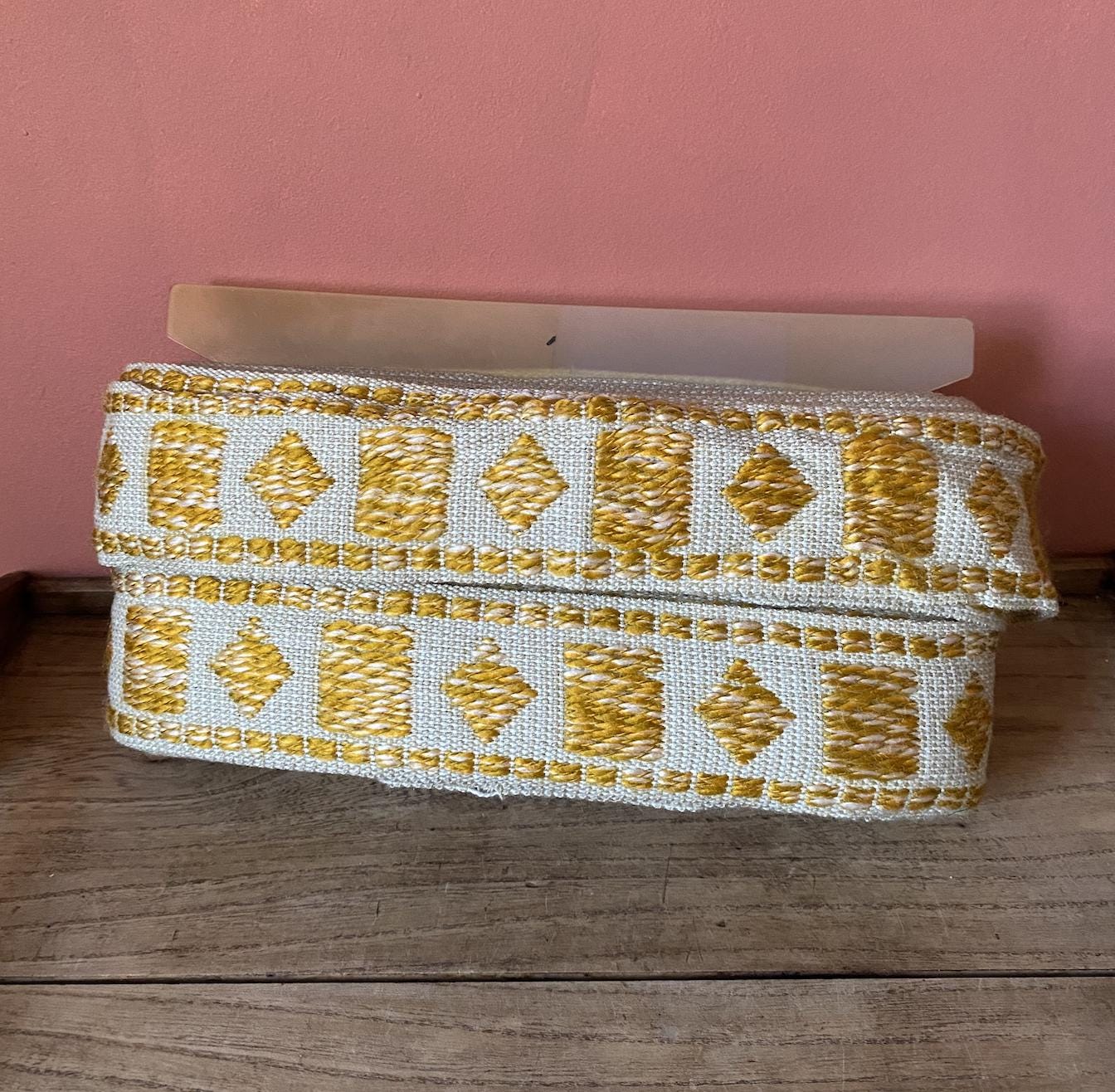 Vintage Woven Acrylic Upholstery Trim