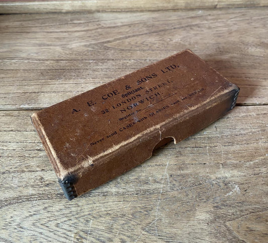 A. E. Coe & Sons Ltd Opticians Glasses Repair Box