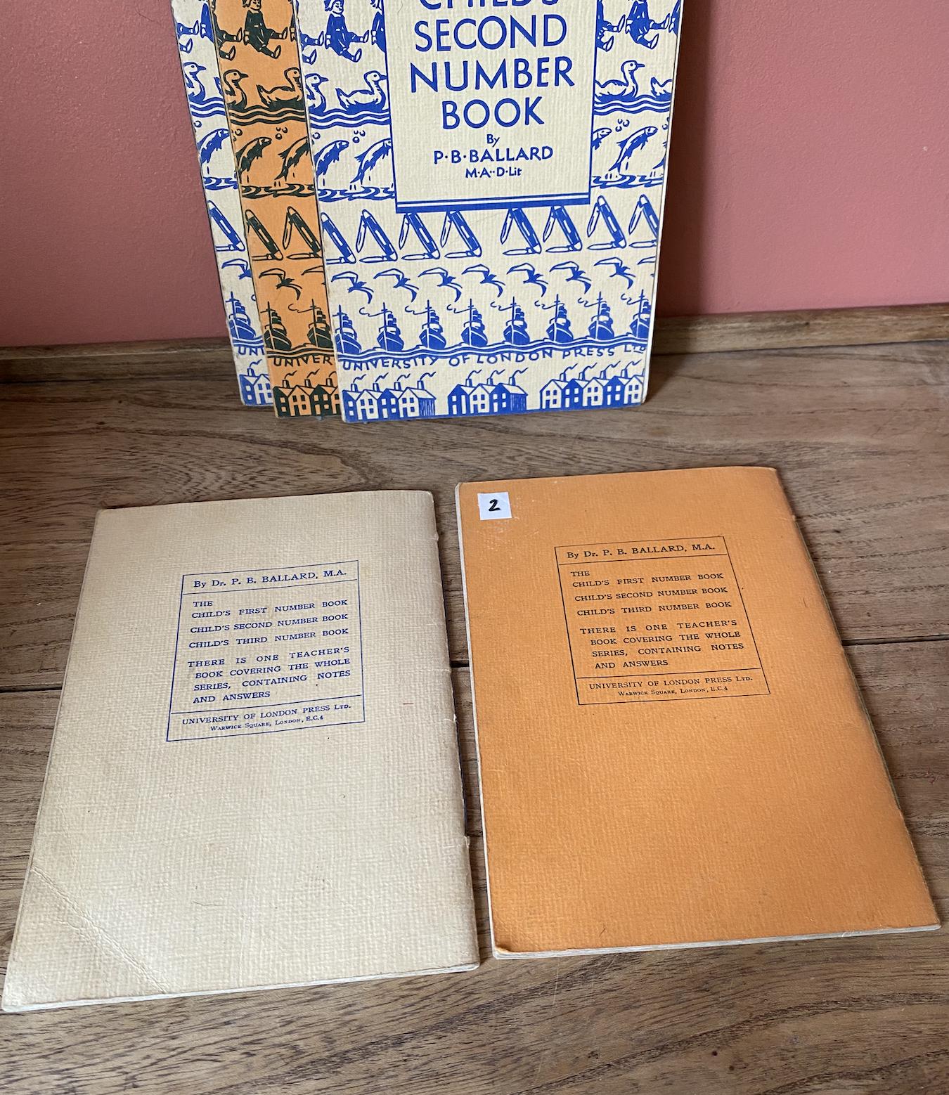 The Child's Number Book By P.B.BALLARD - University of London Press Ltd