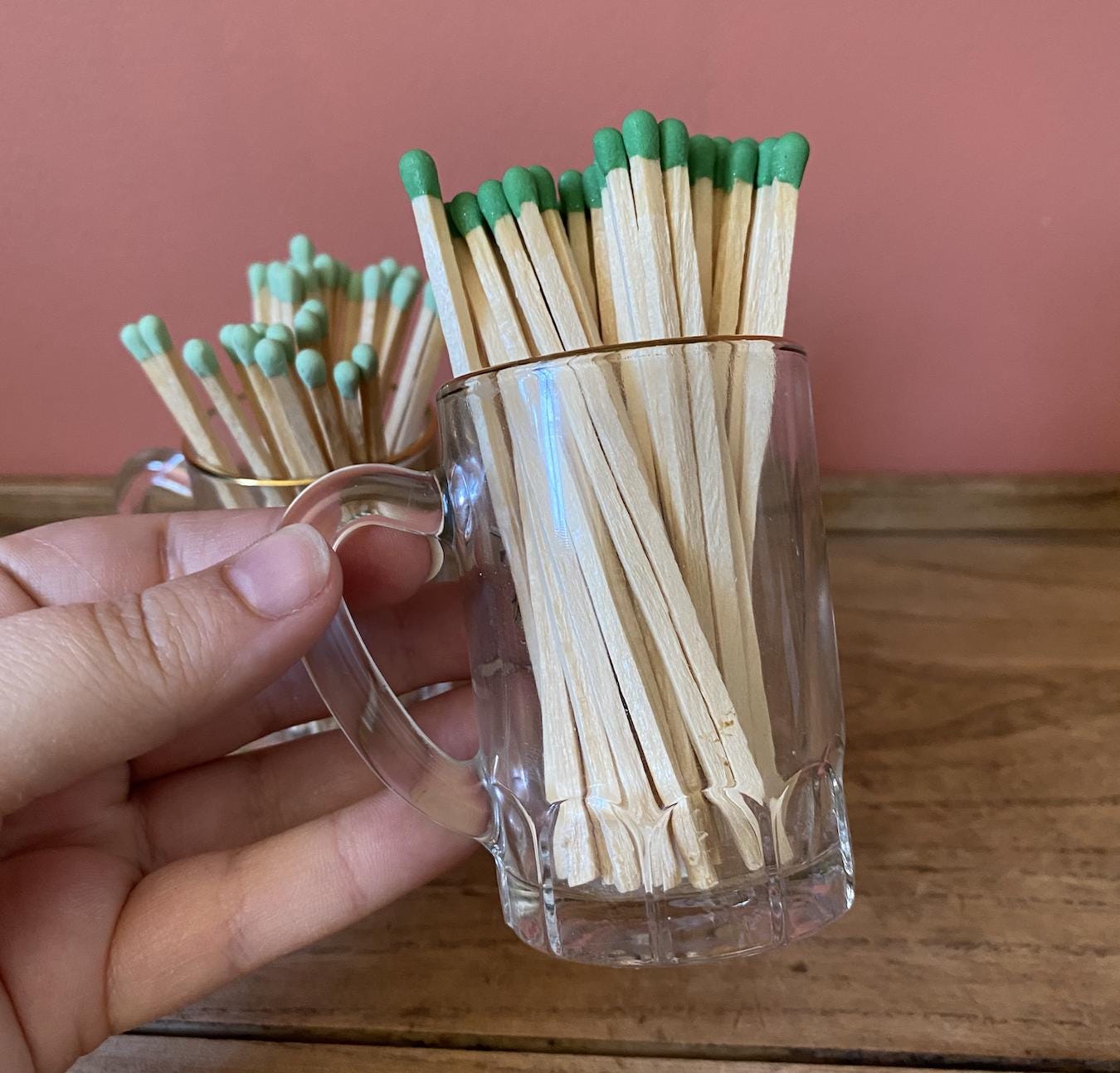 Two Rolls Royce Mini Beer Glasses - Match or Toothpick holder