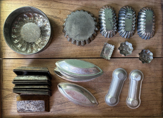 Selection of Tin Baking Moulds & Cutters | Sold Individually