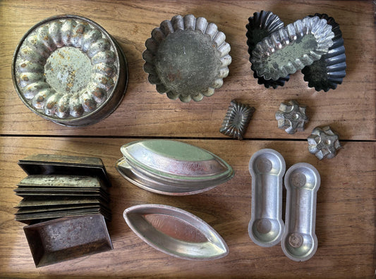 Selection of Tin Baking Moulds & Cutters | Sold Individually