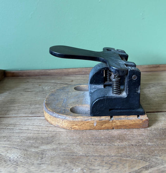 Industrial Style Hole Punch