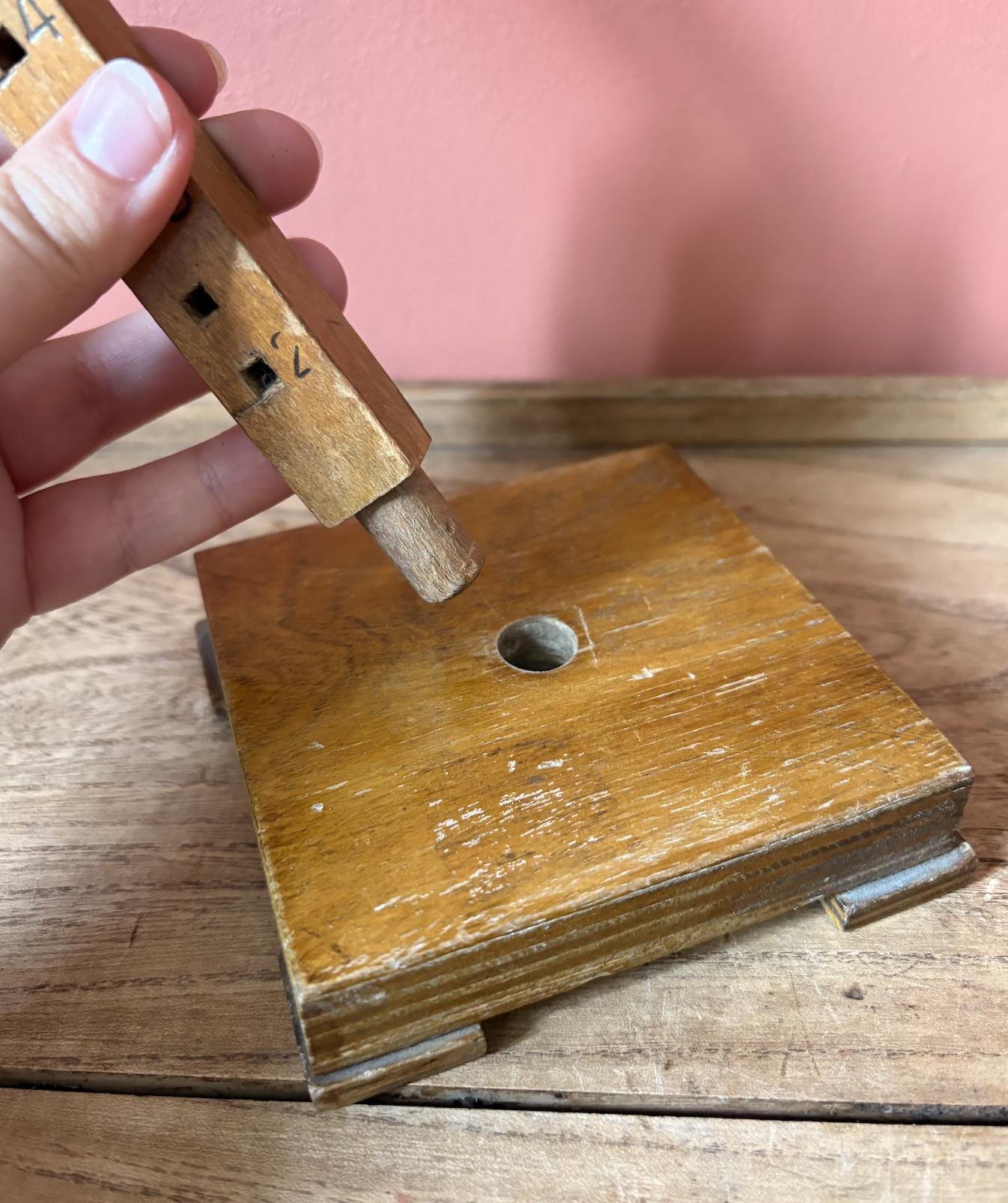 Old School Skirt Hem Measurer