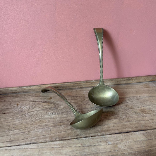 Pair of Metal Ladles