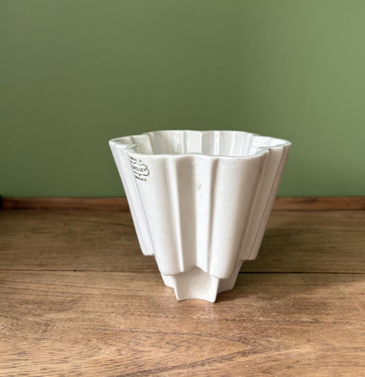 Shelly Tall Star Shaped White Ceramic Dessert Mould