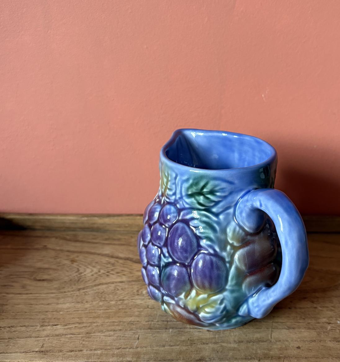 Salins France Purple Grapes Jug