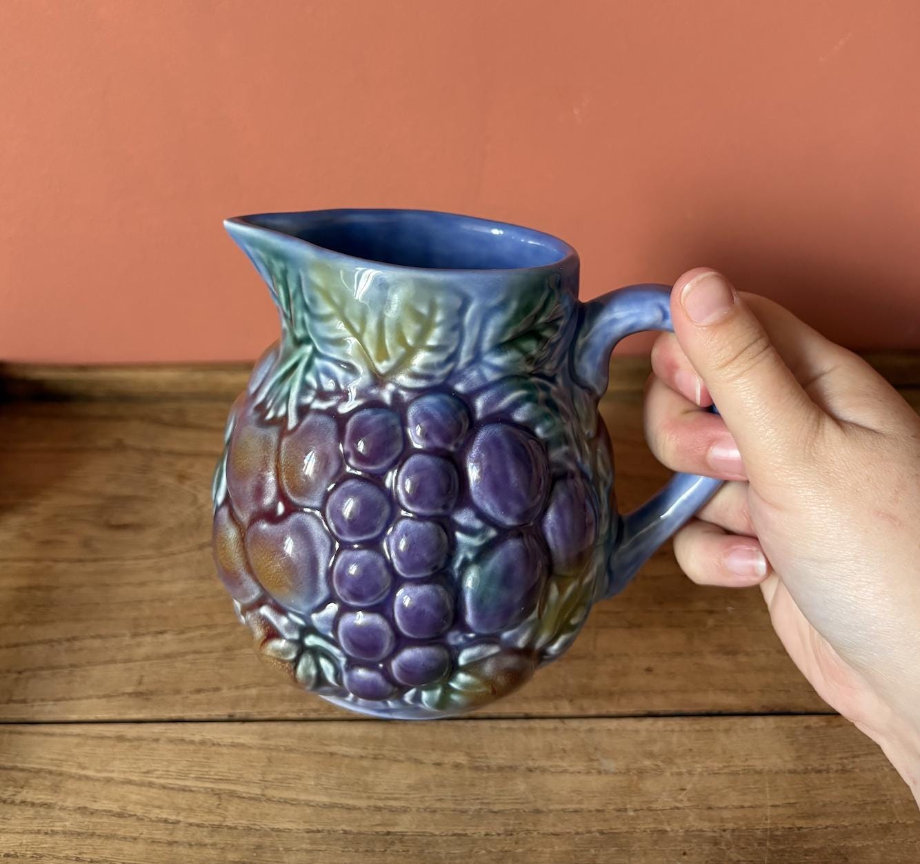 Salins France Purple Grapes Jug