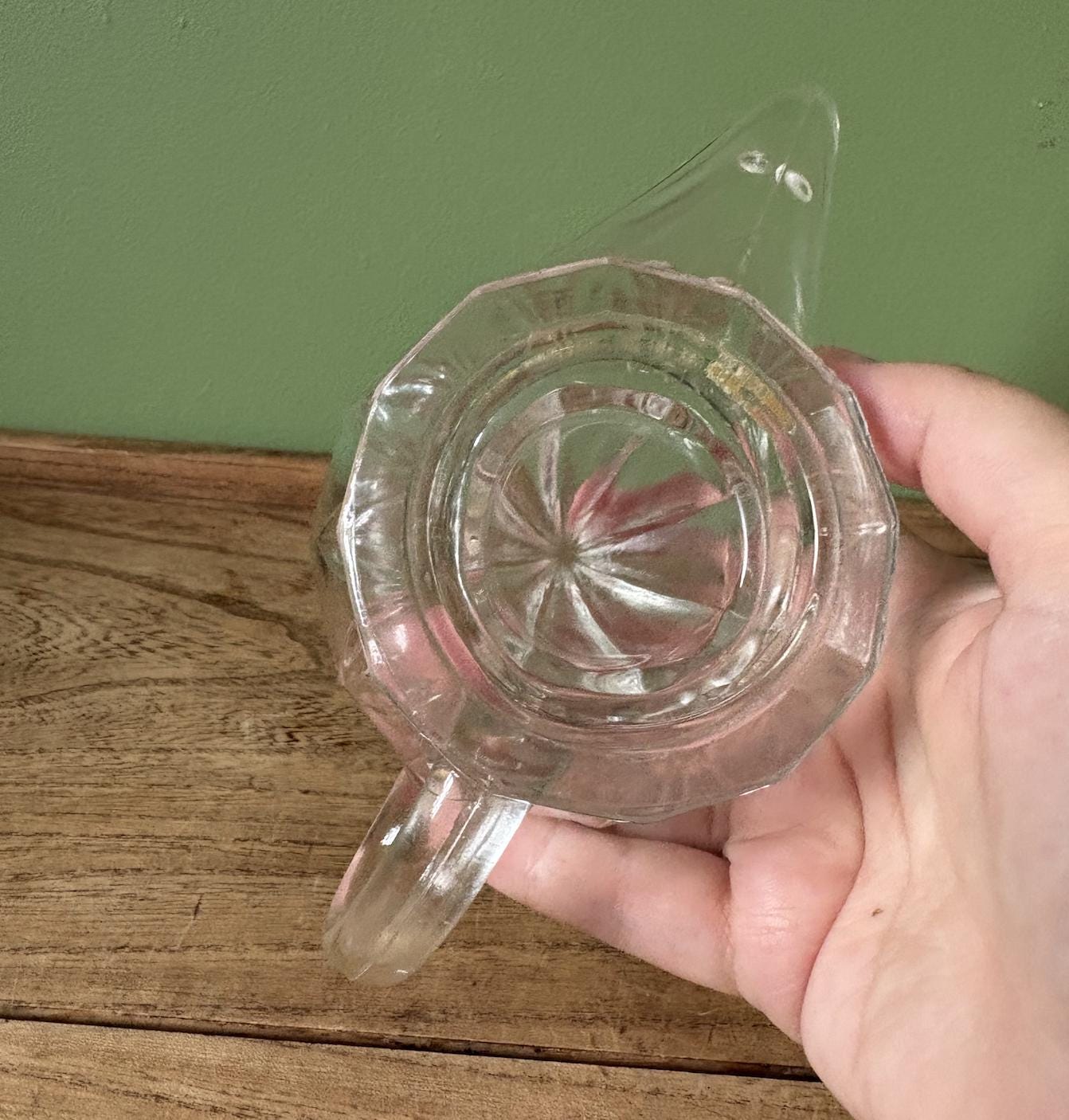 Glass Lemon Juicer Jug