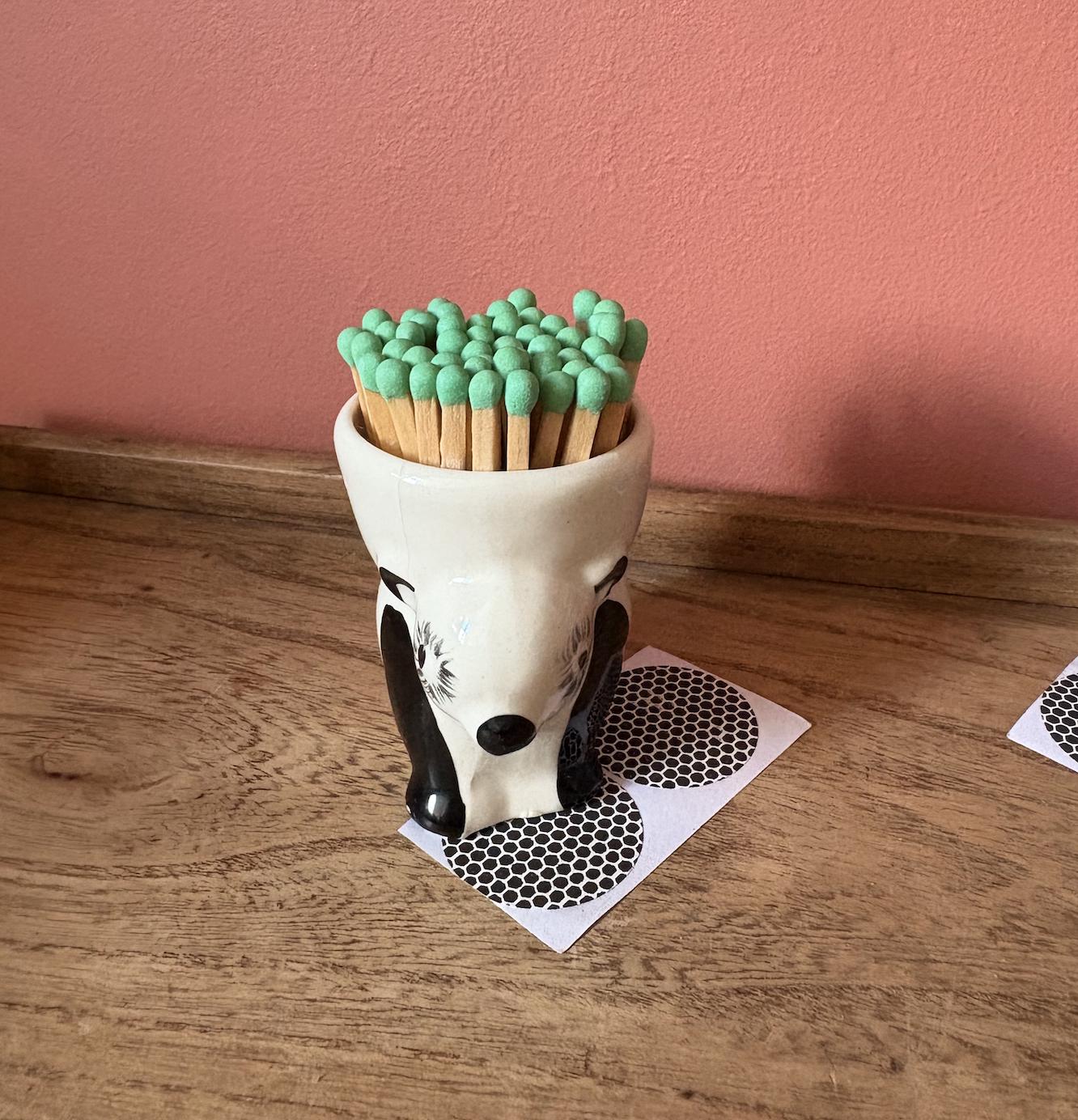 Kitsch Panda Egg Cup - Match Holder