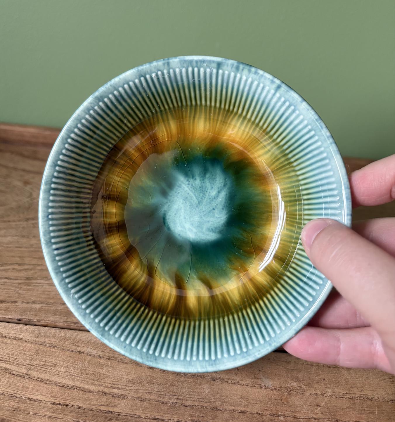 Porthmadog Pottery Glazed Trinket Bowl