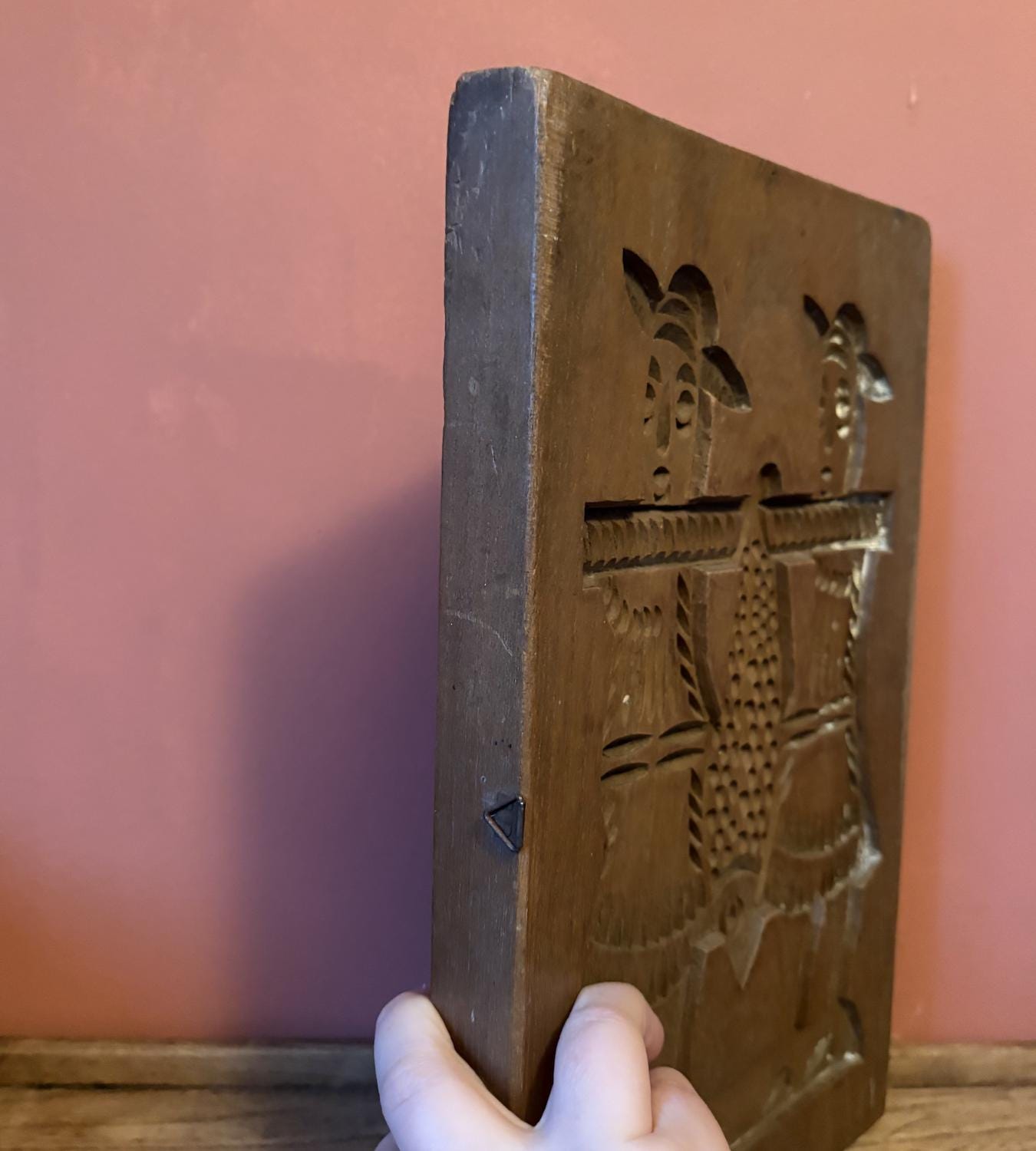 Double Sided Wooden Speculoos / Gingerbread Baking Mould
