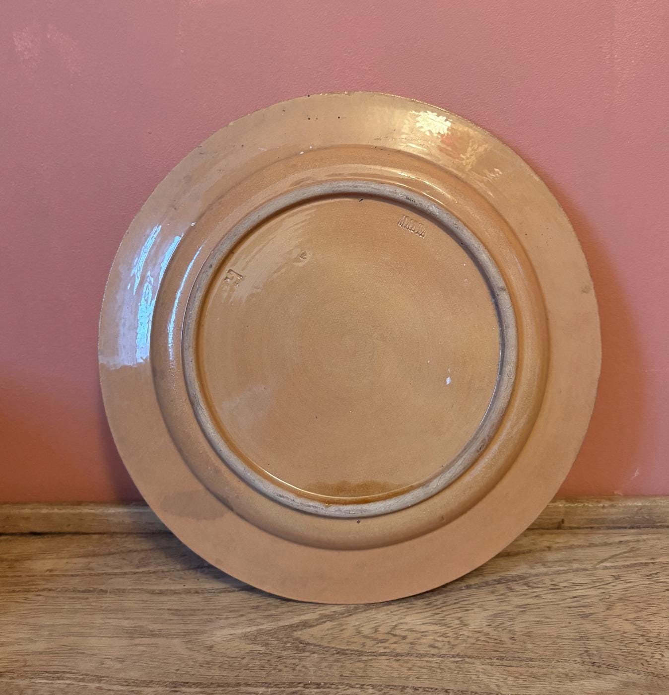 Handmade & painted Fruit Design Plate from Malta