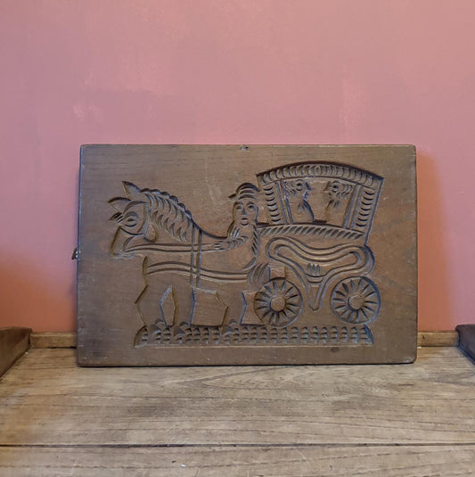 Double Sided Wooden Speculoos / Gingerbread Baking Mould