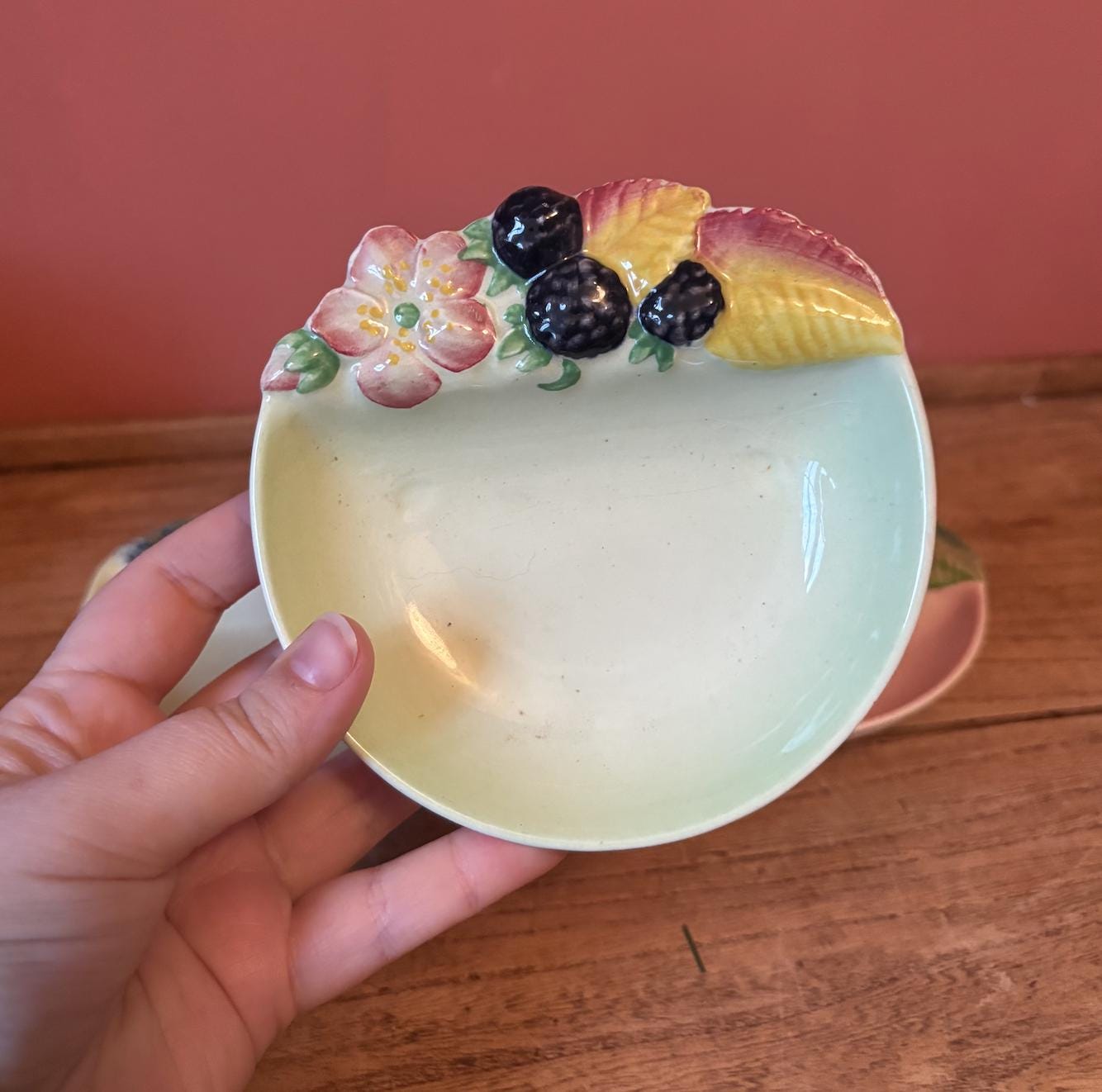 Trio of Carlton Ware Preserve Dishes
