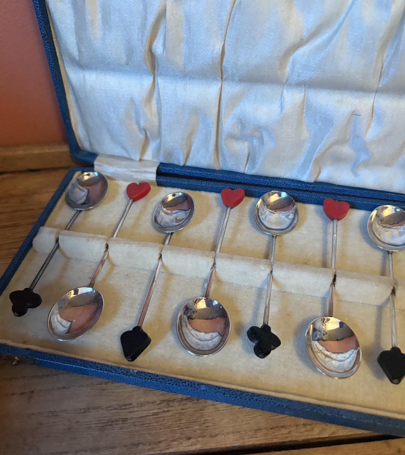Set of 12 EPNS Coffee Suit Spoons