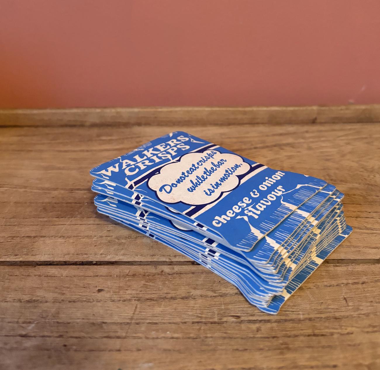 x18 Walkers Crisps Cardboard Bar Coasters