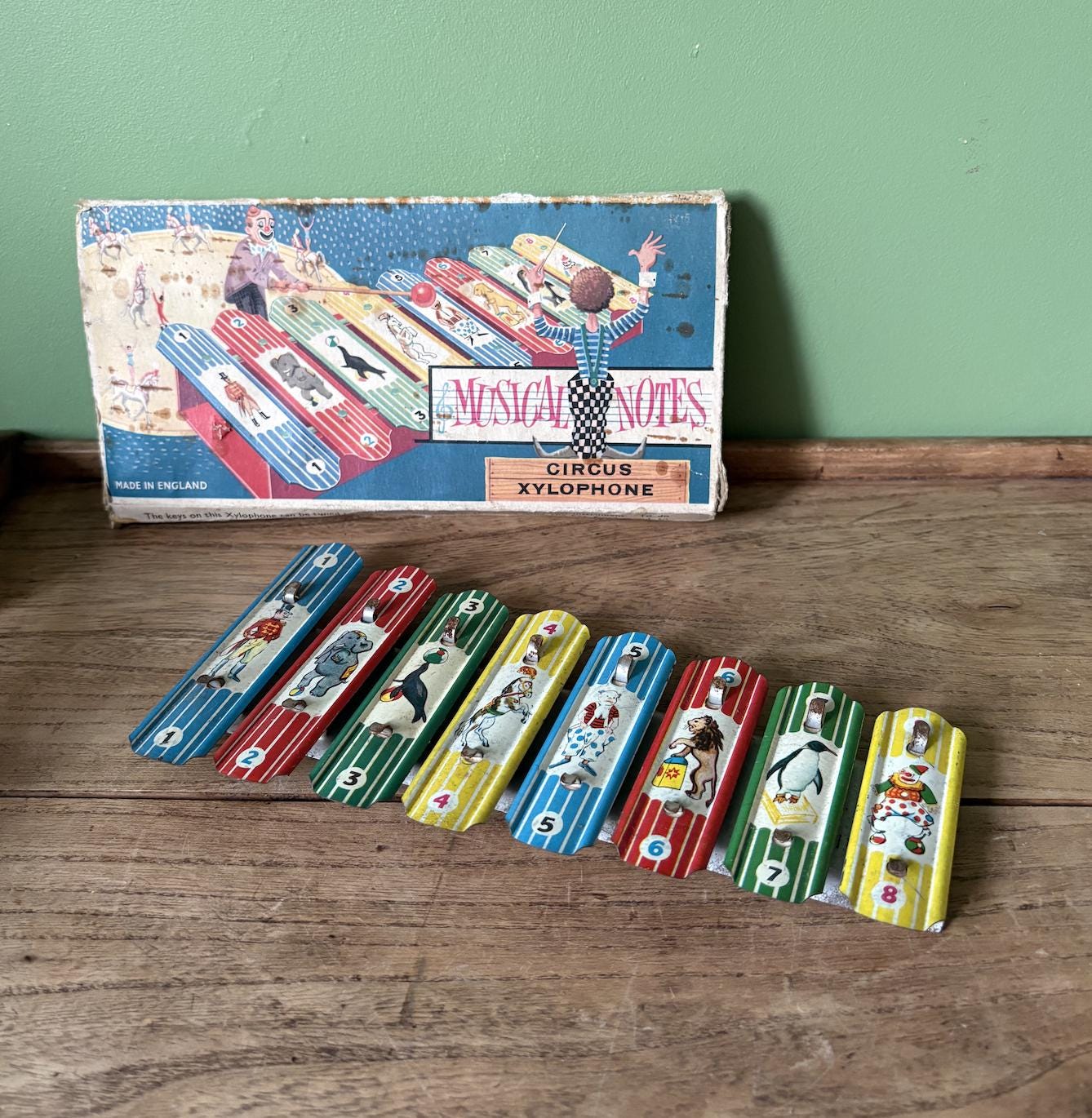 Children's Music Notes Circus Xylophone
