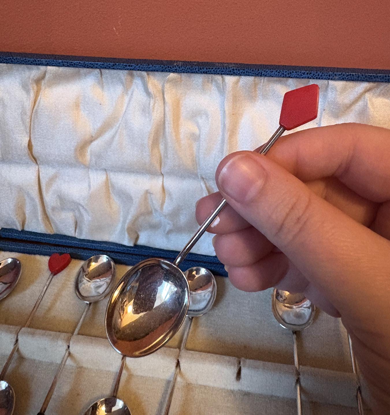 Set of 12 EPNS Coffee Suit Spoons