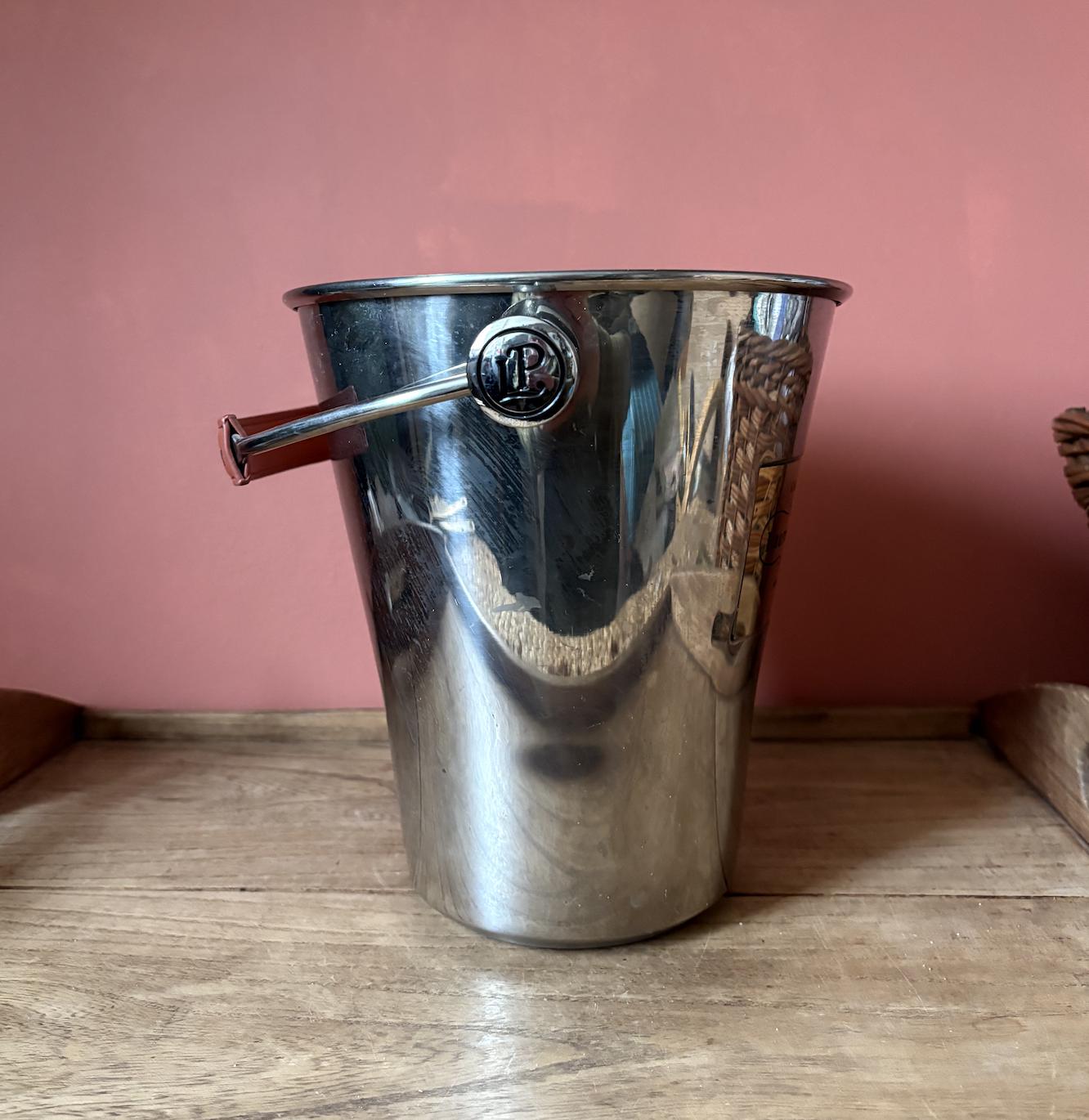 Laurent Perrier Champagne Ice Bucket with Leather handle