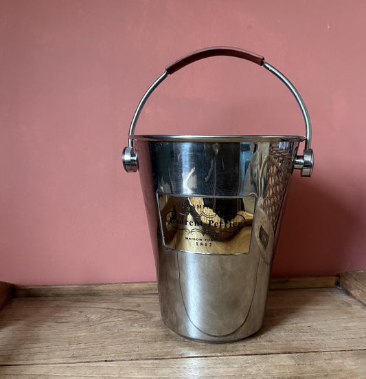 Laurent Perrier Champagne Ice Bucket with Leather handle