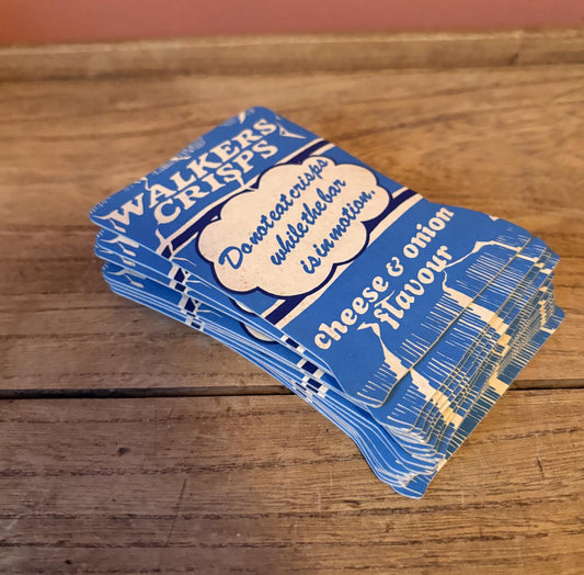 x18 Walkers Crisps Cardboard Bar Coasters
