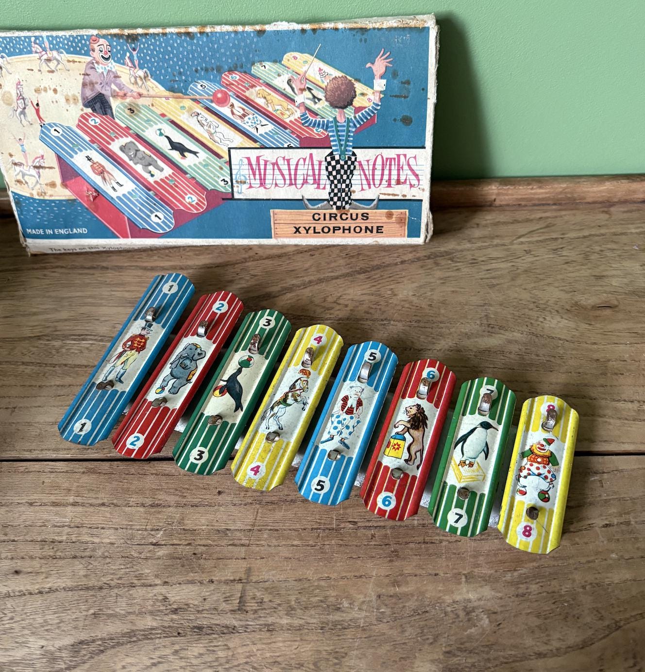 Children's Music Notes Circus Xylophone