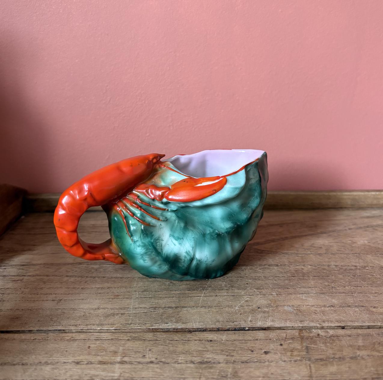 Royal Bayreuth Lobster and Conch Bowl | Creamer