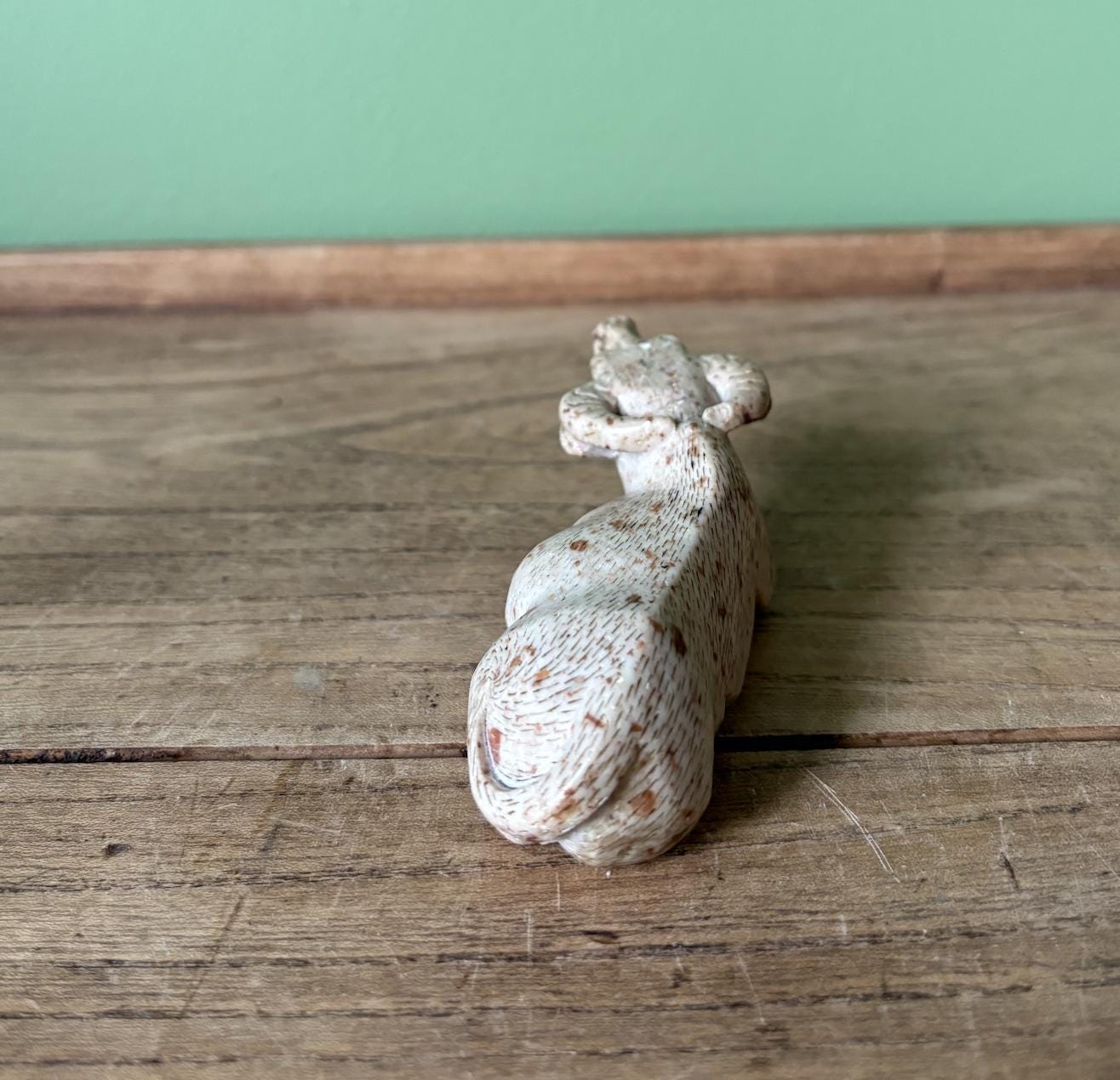 Hand carved Soapstone Water Buffalo