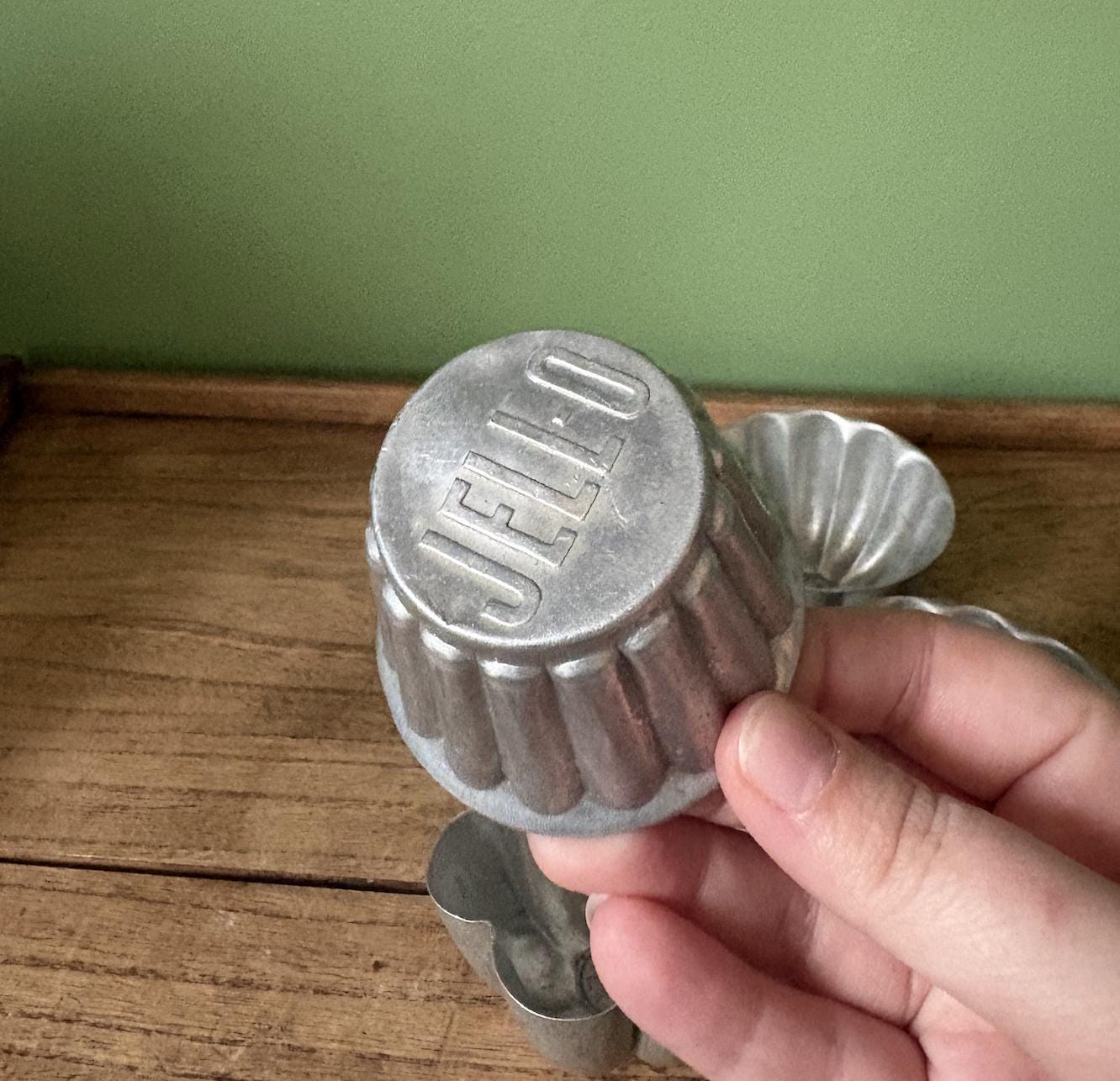 Five Different Single Jello Moulds