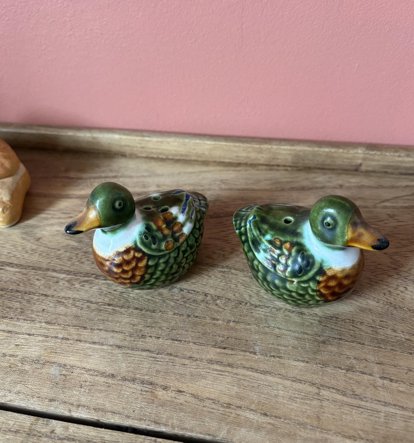 Duck Shaped Salt & Pepper Shakers