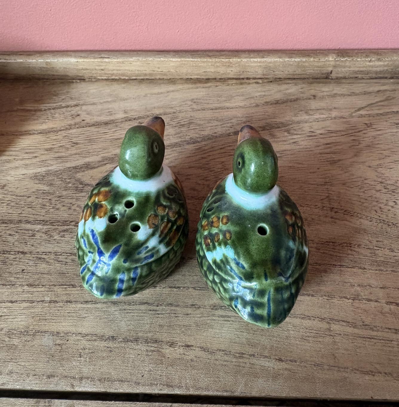 Duck Shaped Salt & Pepper Shakers