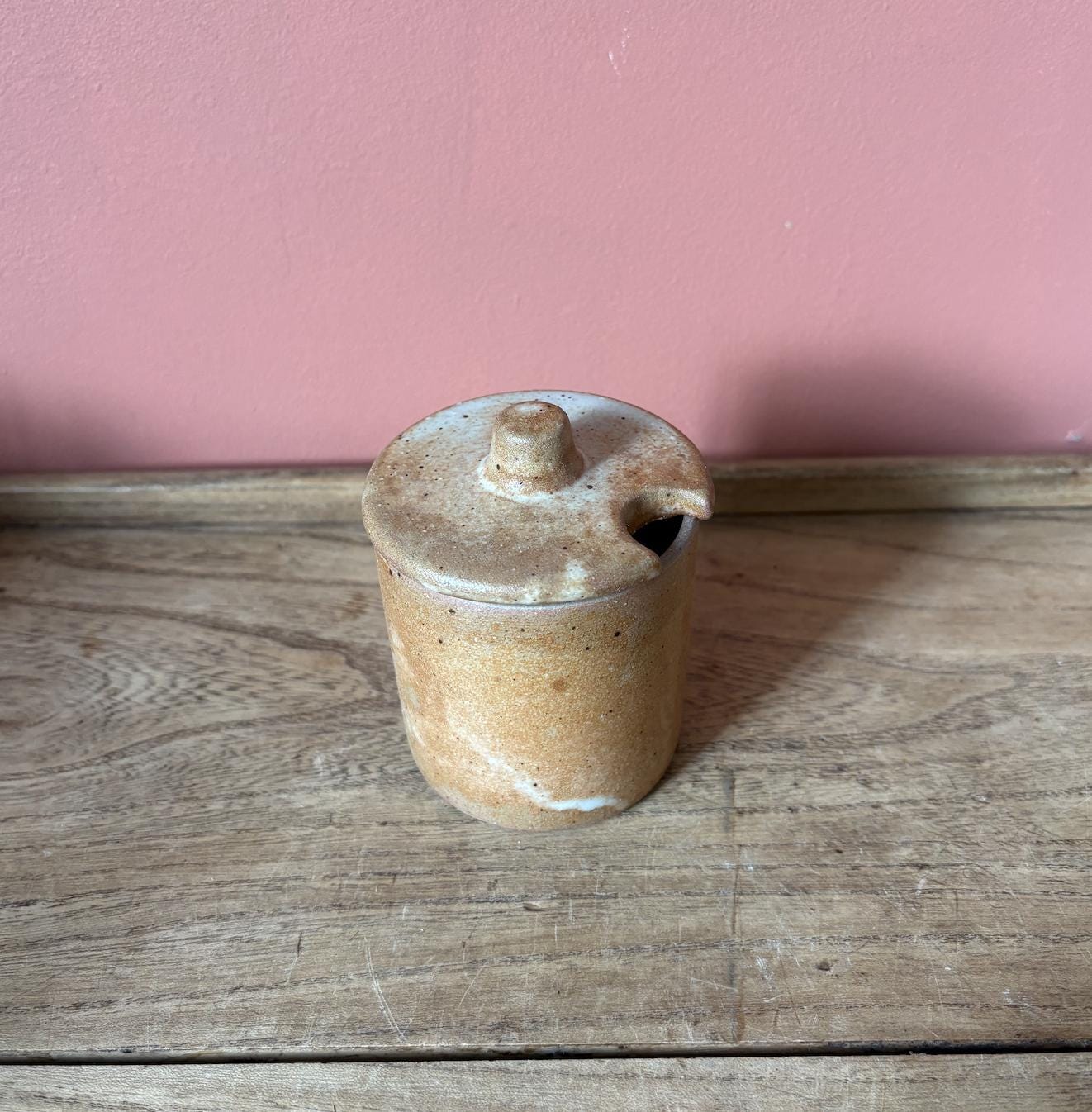 Studio Pottery Condiment Pot