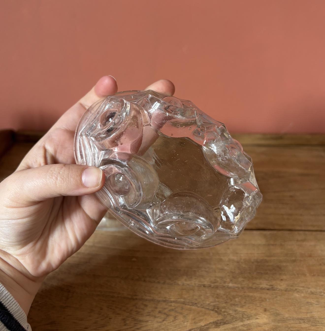 Two Small Glass Jelly Moulds