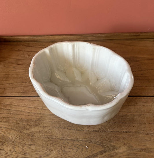 Classic Victorian White Stoneware Mould