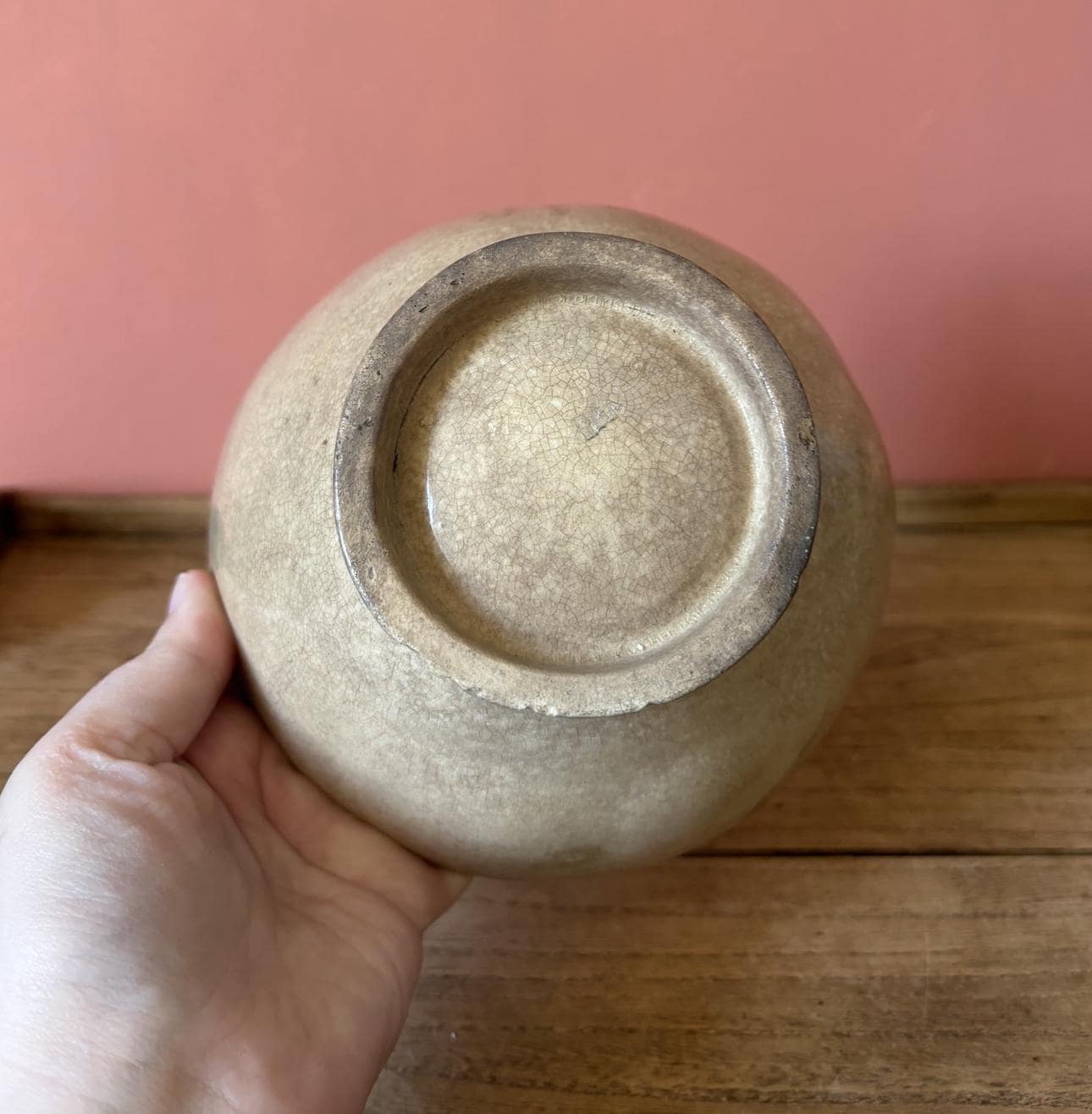 Antique Small Glazed Jelly Mould