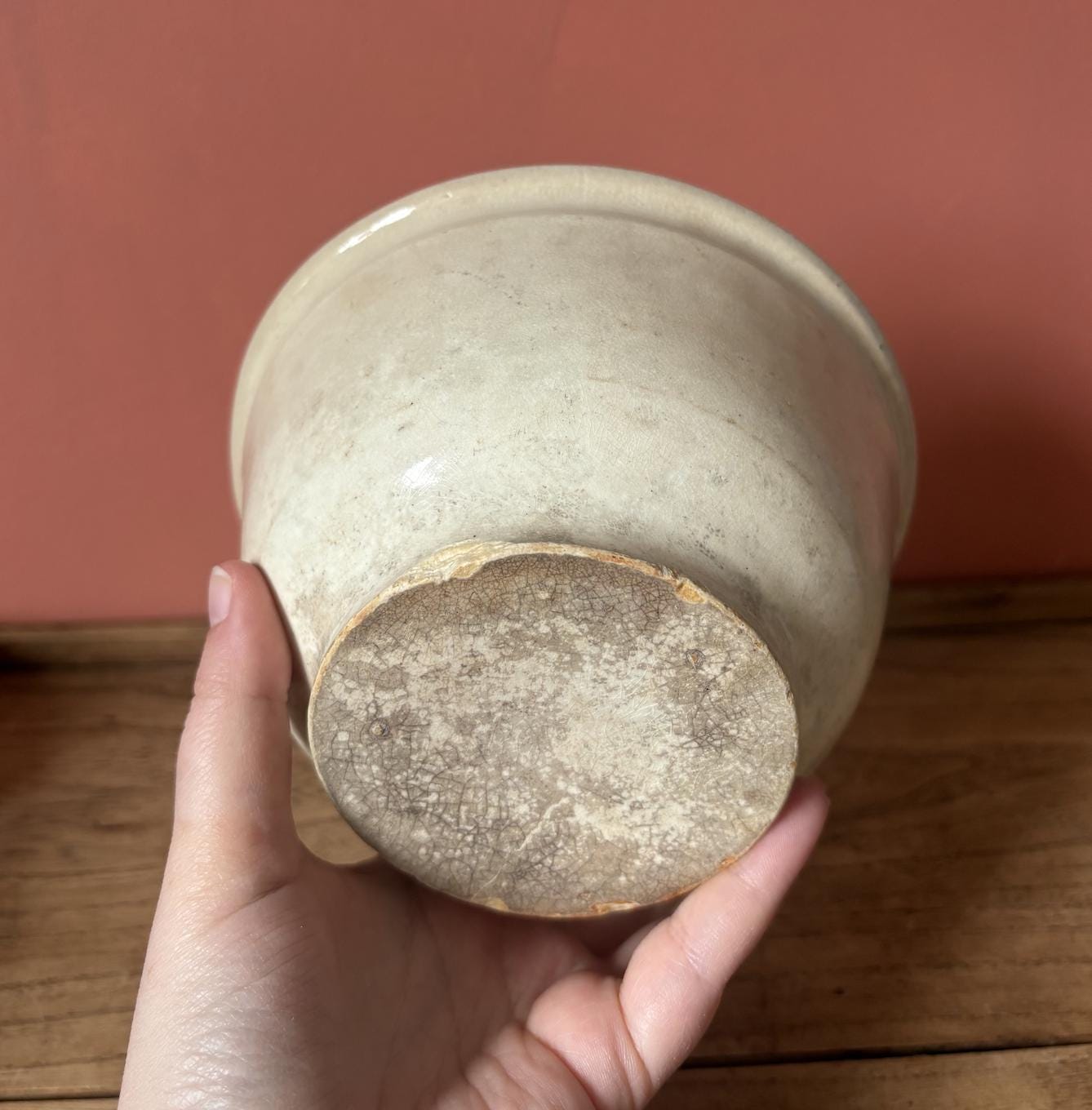 Early Round Ceramic Sunflower Jelly Mould