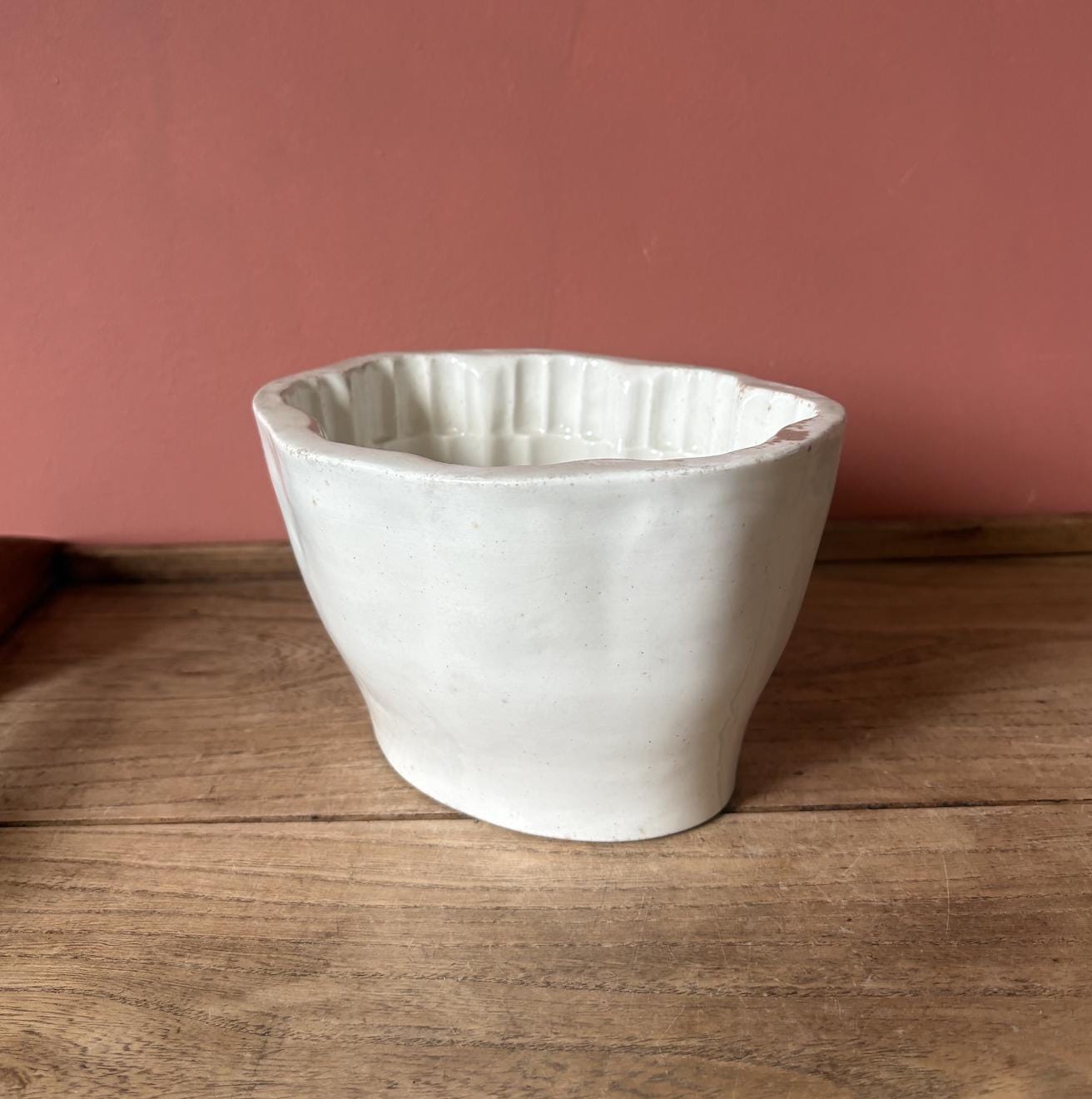 Victorian Solid Ceramic Jelly Mould