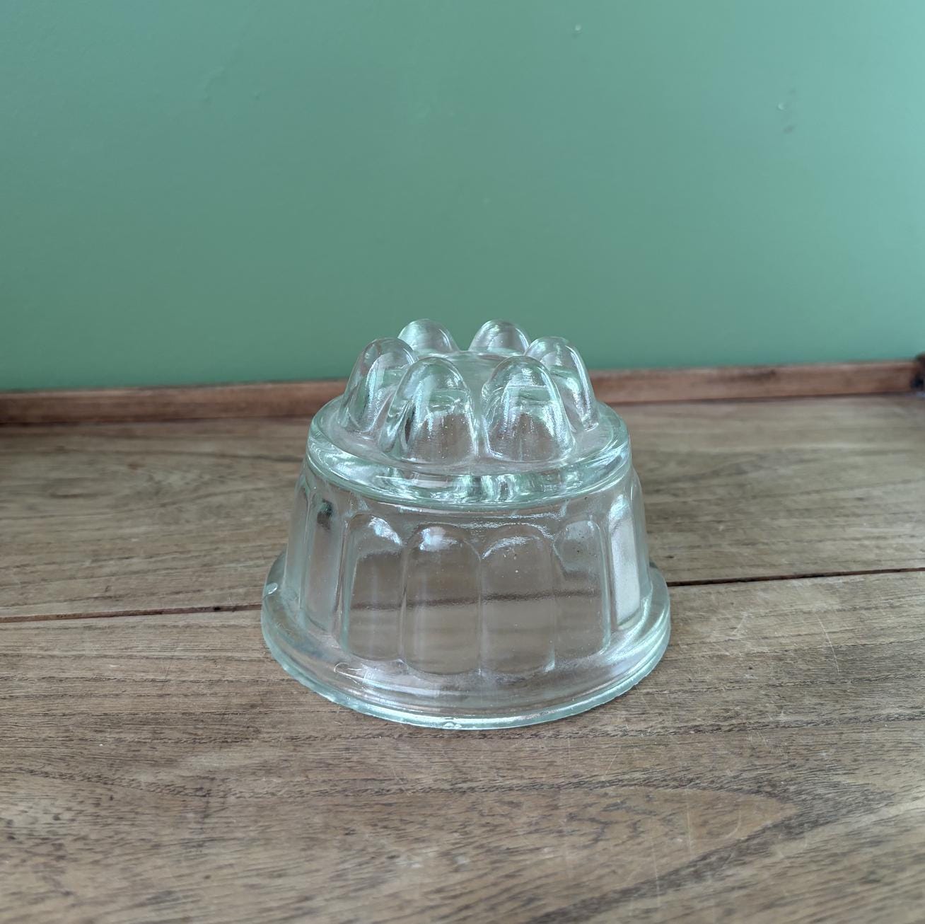 Small Round Glass Jelly Mould