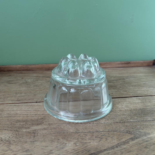 Small Round Glass Jelly Mould
