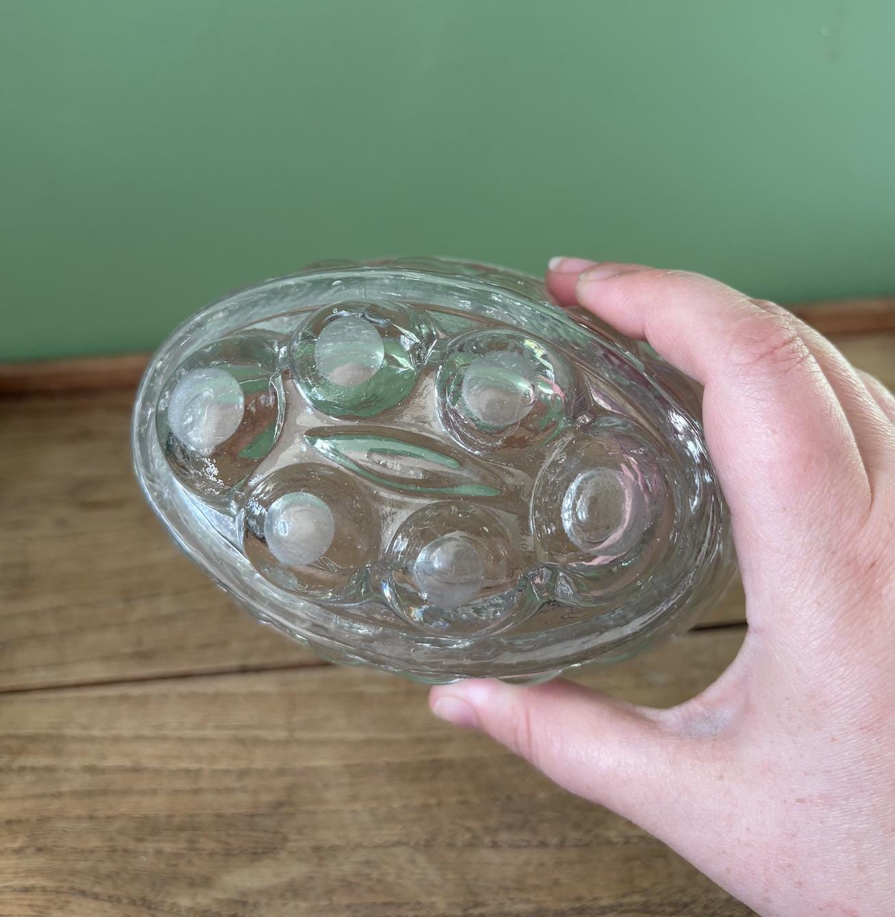 Small Glass Bubble Design Jelly Mould