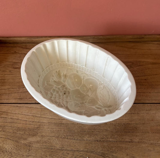 Medium Fruit Design Ceramic Jelly Mould
