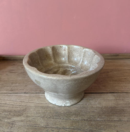 Antique Small Glazed Jelly Mould