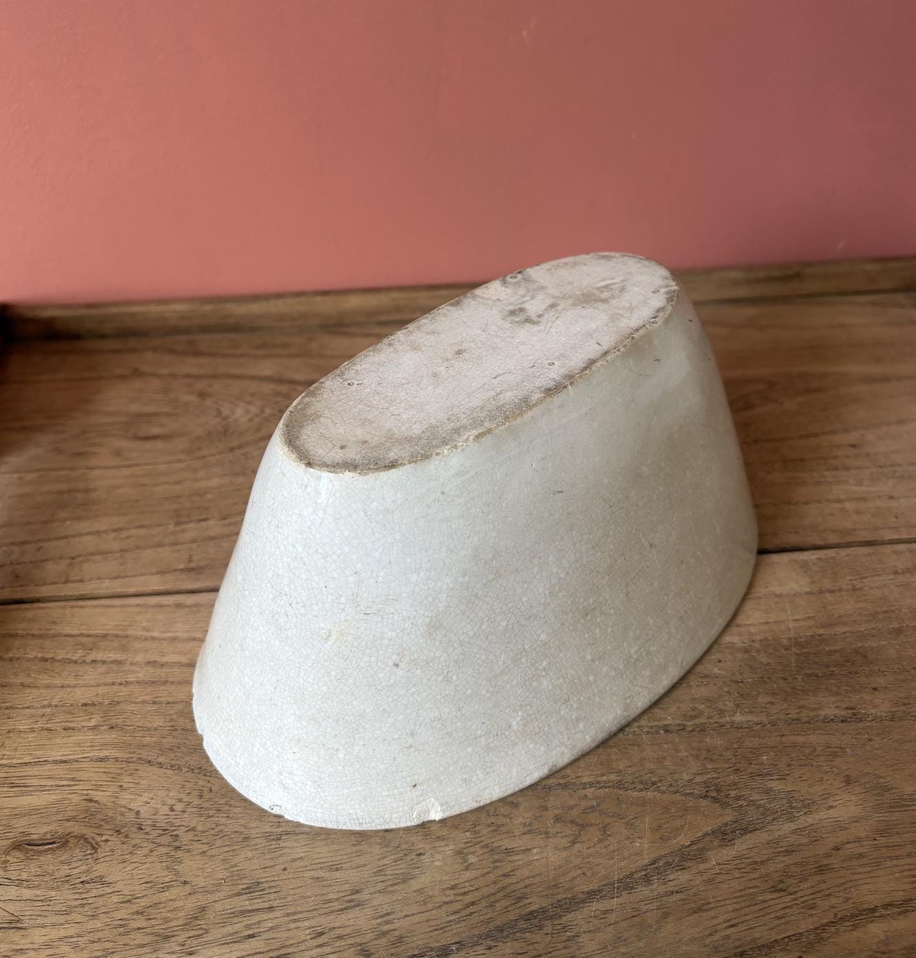 Antique Rabbit Shaped Ceramic Jelly Mould